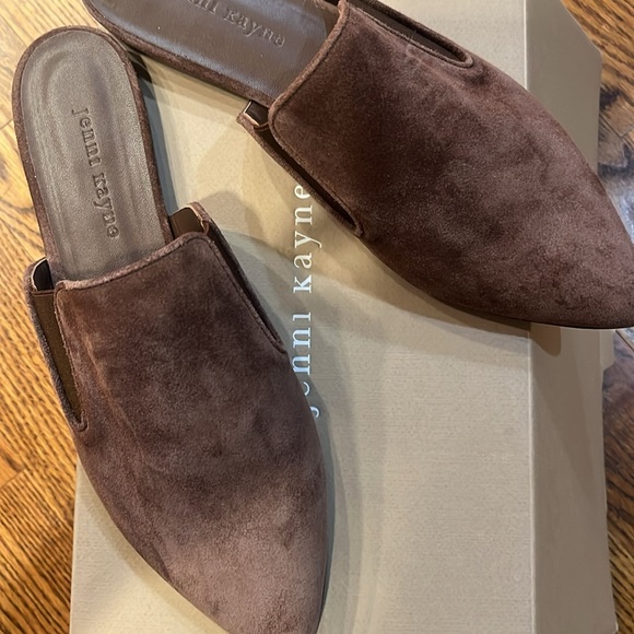 Jenni Kayne Suede Mule ~Espresso Brown 40 EU 10 NIB - Picture 16 of 16